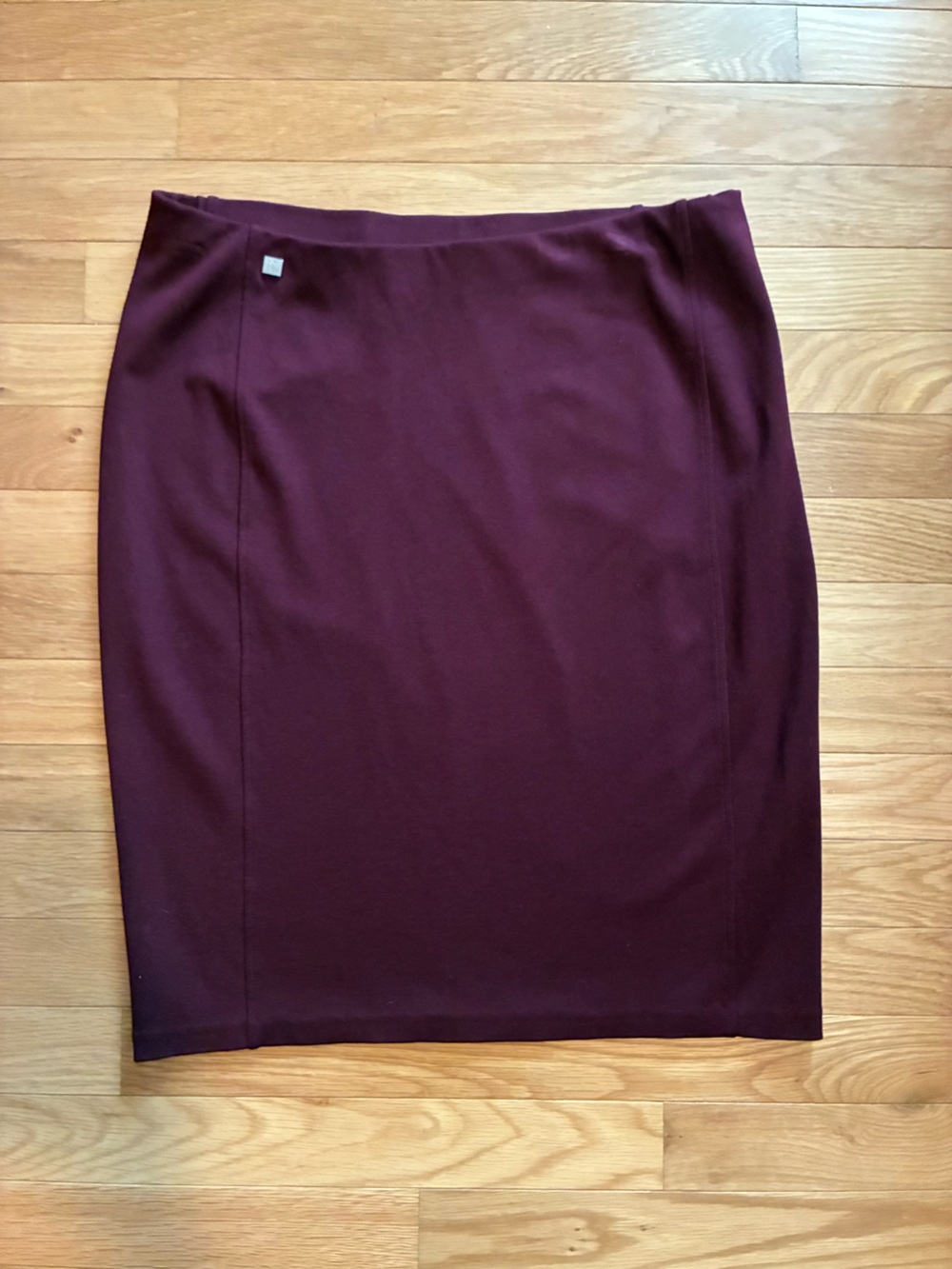 Lauren Ralph Lauren Burgundy Pencil Skirt